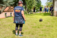 Ukázka výcviku psích samaritánů pro veřejnost